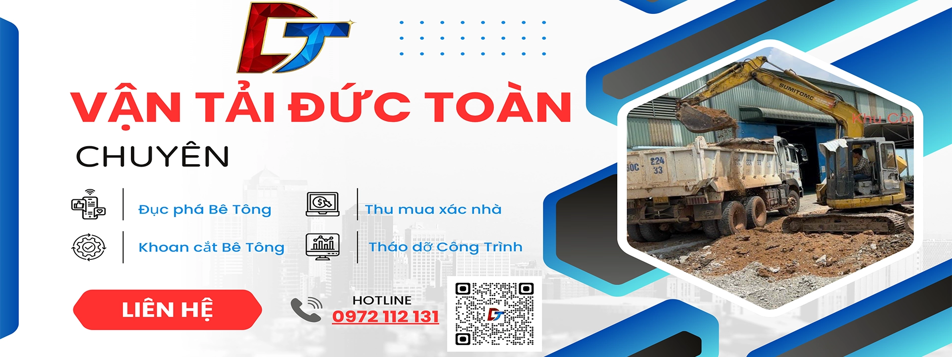 thuê máy xúc Bình Dương